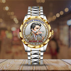 Elvis Presley Alloy Luxury Quartz Watch – NGHIAVT6115