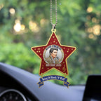 Elvis Presley Custom shape 2-sided Acrylic Car Ornament – NGHIAVT6117