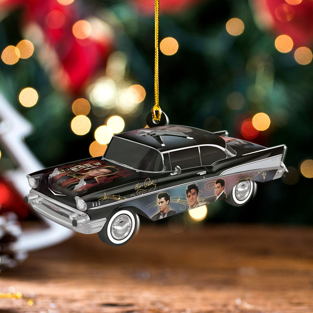 Elvis Presley Custom Shape 2-sided Acrylic Ornament – NGHIAVT6119
