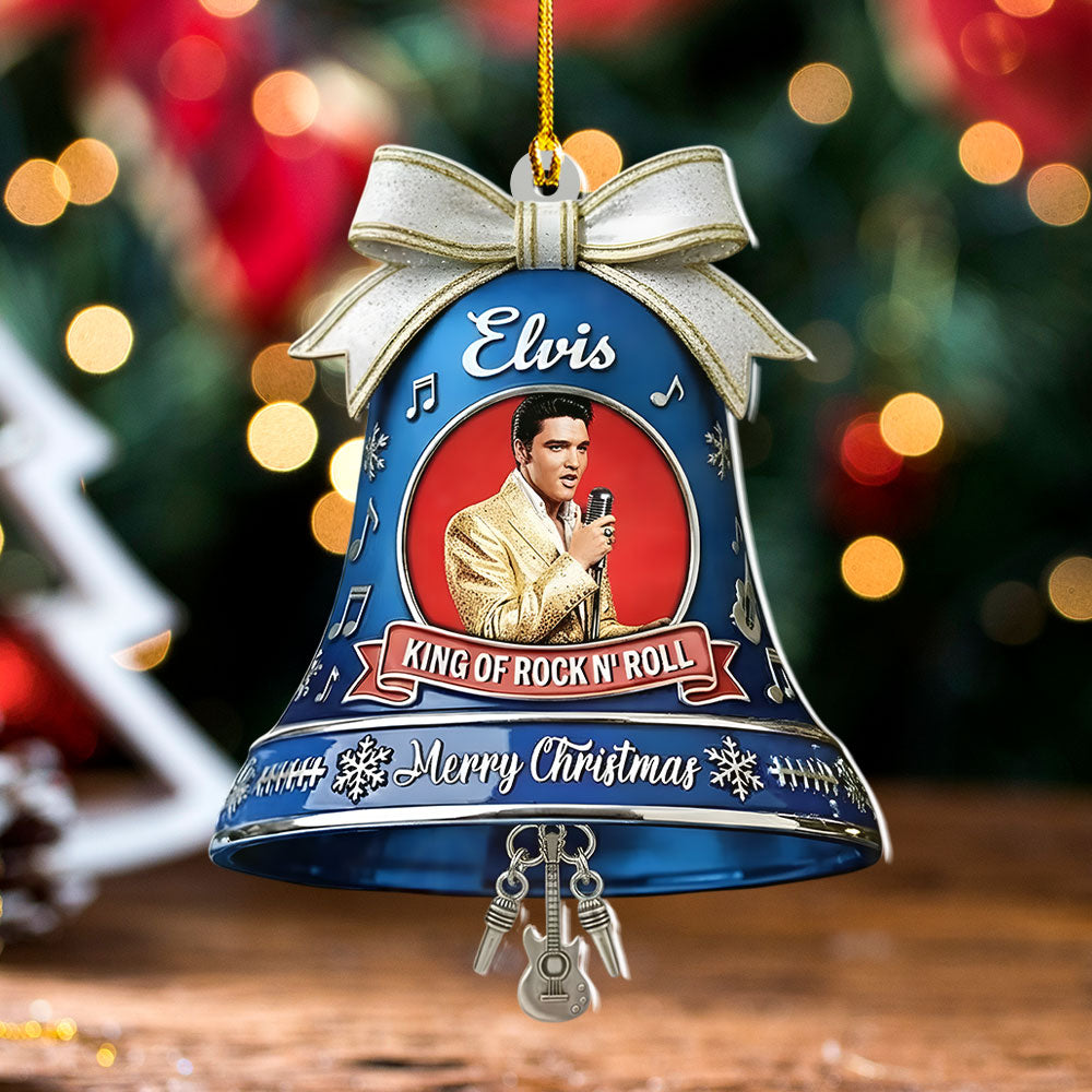 Elvis Presley Custom Shape 2-sided Acrylic Ornament – NGHIAVT6121