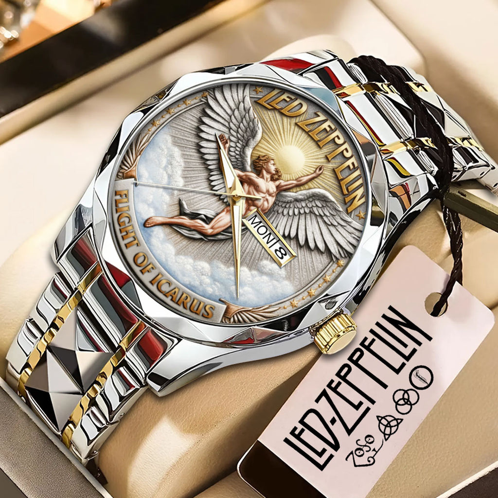 Led Zeppelin Alloy Luxury Quartz Watch – NGHIAVT6151