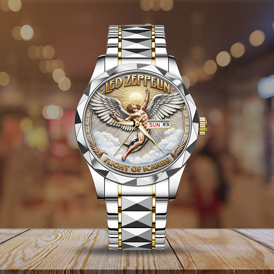 Led Zeppelin Alloy Luxury Quartz Watch – NGHIAVT6151