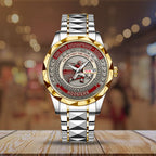 Indiana Hoosiers Football Alloy Luxury Quartz Watch – NGHIAVT6185