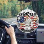 Elvis Presley Custom shape 2-sided Acrylic Car Ornament – NGHIAVT9217