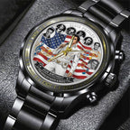Elvis Presley Black Stainless Steel Watch – NGHIAVT9218