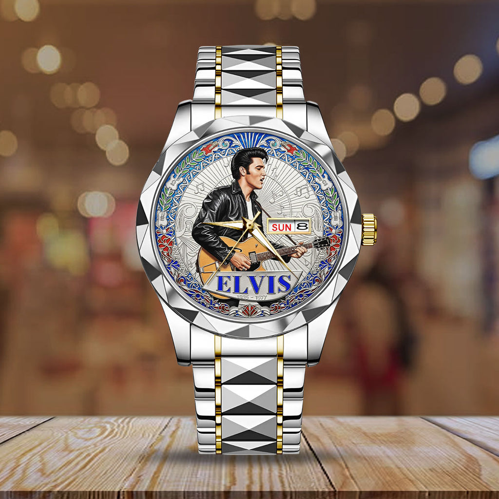 Elvis Presley Alloy Luxury Quartz Watch – NGHIAVT9298