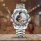 Elvis Presley Alloy Luxury Quartz Watch – NGHIAVT9298