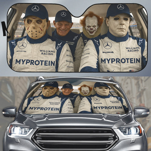 Williams Racing x Horror Movies Auto Sun Shade – NGHIAVT9320