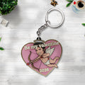 Elvis Presley Custom Shape 2-sided Keychain – NGHIAVT9430