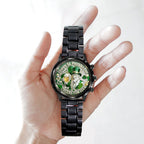 St. Patrick's Day Black Stainless Steel Watch – NGHIAVT9435