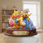 Winnie-the-Pooh 100th Anniversary Custom Shape Acrylic Plaque – NGHIAVT9464