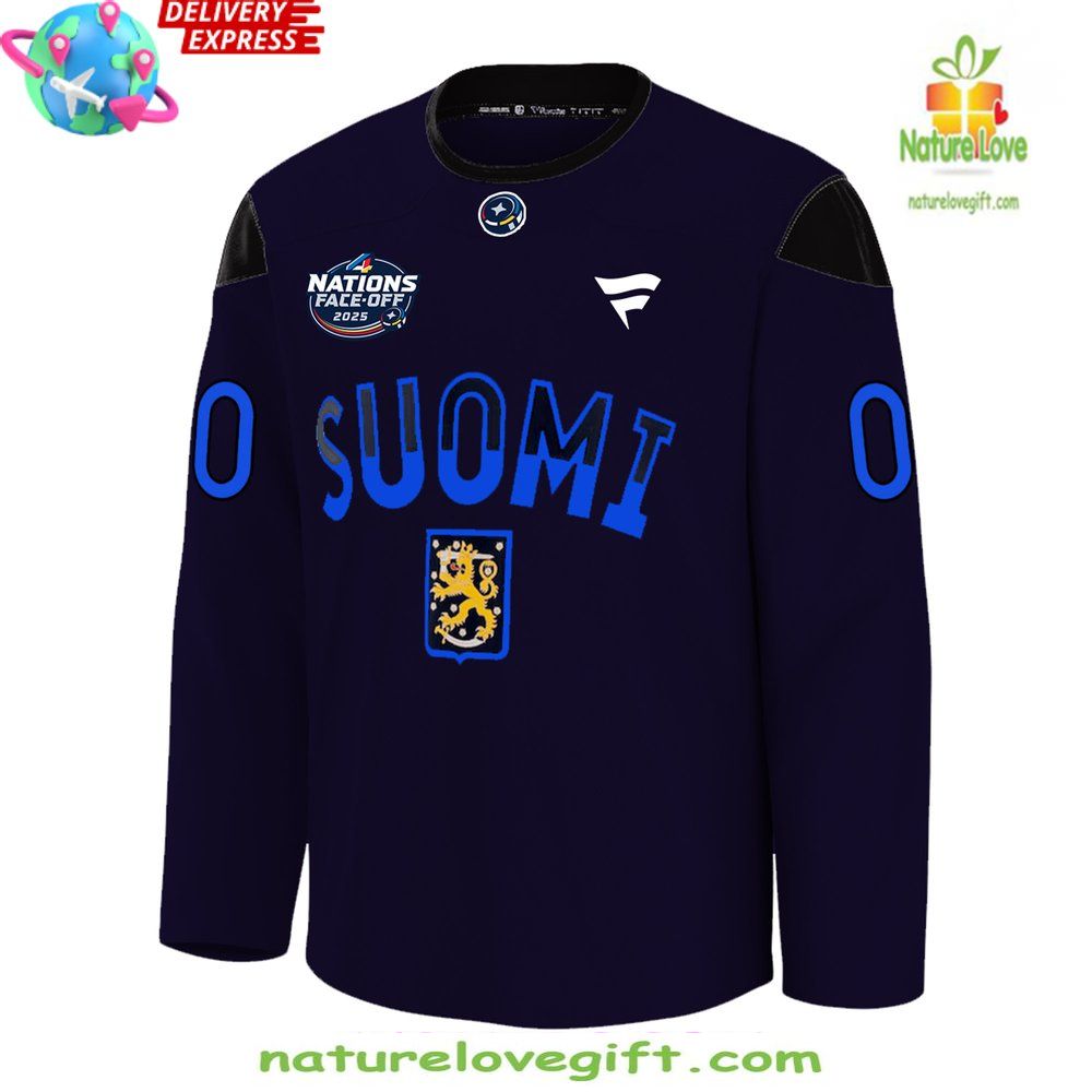 Finland NHL 4 Nations Hockey Jersey Premium Second Edition