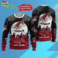 NHL Arizona Coyotes Hockey New Design Litmited Christmas Ugly Sweater