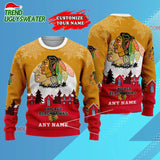 NHL Chicago Blackhawks Hockey New Design Litmited Christmas Ugly Sweater