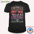 NHL Florida Panthers Stanley Cup 2023-2024 Thank You For Great Season Signatures T Shirt