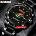 NHL Minnesota Wild Black Fashion Watch Custom Hockey Game Time