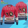 NHL Ottawa Senators Hockey Team Design New Ugly Christmas Sweater