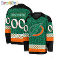 NHL Tampa Bay Lightning Jersey Special St.Patrick’s Day Design Hockey Jersey