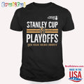 NHL Vegas Golden Knights 2024 Stanley Cup Playoffs Crossbar T Shirt
