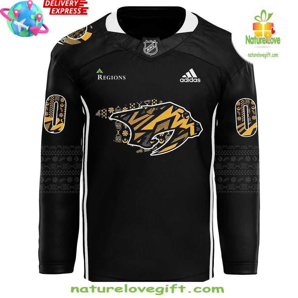 Nashville Predators 2026 Black History Month Hockey Jersey