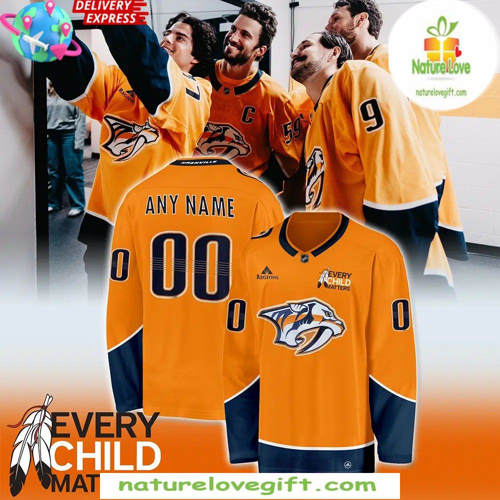 Nashville Predators 2026 Every Child Matters Hockey Jersey