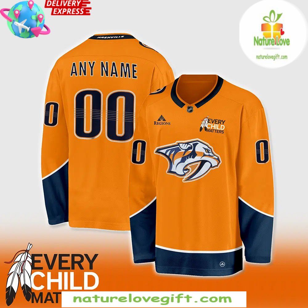 Nashville Predators 2026 Every Child Matters Hockey Jersey