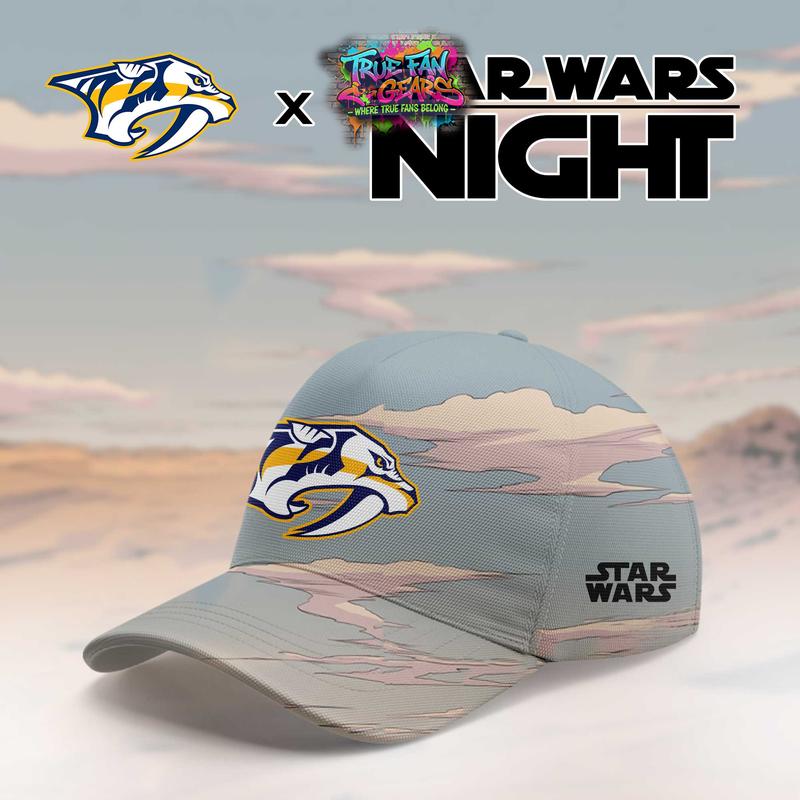 Nashville Predators Star Wars Night 2026 Limited Personalized Hockey Jersey