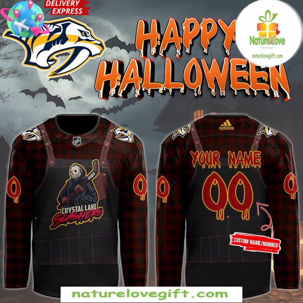 Nashville Predators 2026 Halloween Hockey Jersey