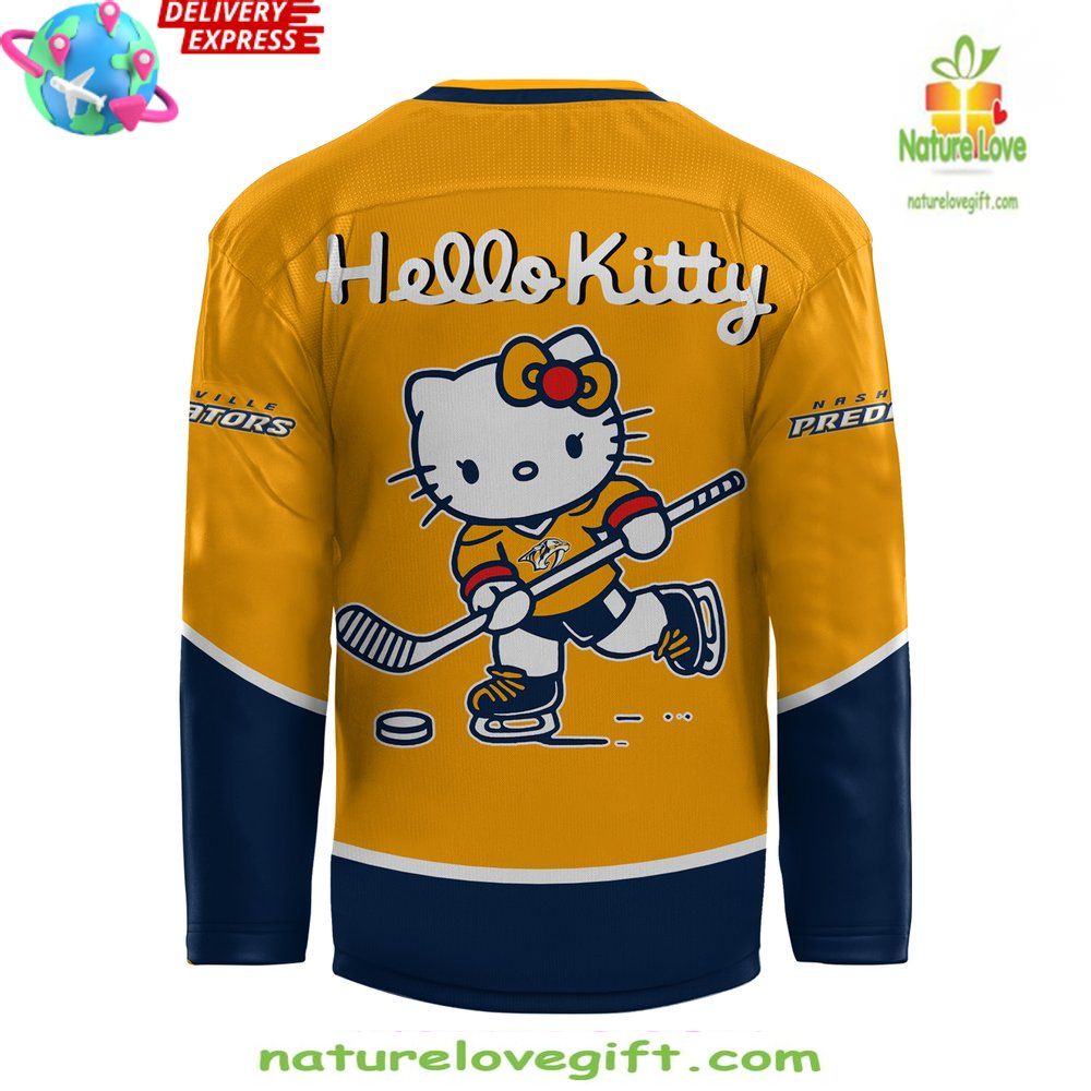Nashville Predators Hello Kitty NHL Jersey Special Edition