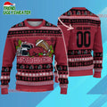 Ncaa Arkansas Razorbacks Logo Team Football Custom Christmas Ugly Sweater