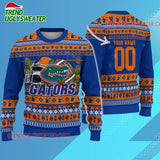 Ncaa Florida Gators Logo Team Football Custom Christmas Ugly Sweater