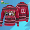 Ncaa Georgia Bulldogs Logo Team Football Custom Christmas Ugly Sweater