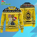Ncaa Iowa Hawkeyes Football Ho Ho Ho Ugly Christmas Sweater