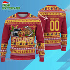 Ncaa Iowa State Cyclones Logo Team Football Custom Christmas Ugly Sweater