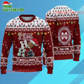 Ncaa Mississippi State Bulldogs Football Ho Ho Ho Ugly Christmas Sweater