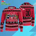 Ncaa Nebraska Cornhuskers Logo Team Football Custom Christmas Ugly Sweater