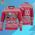 Ncaa Ohio State Buckeyes Logo Team Football Custom Christmas Ugly Sweater