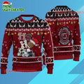 Ncaa South Carolina Gamecocks Football Ho Ho Ho Ugly Christmas Sweater