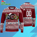 Ncaa South Carolina Gamecocks Logo Team Football Custom Christmas Ugly Sweater