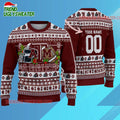 Ncaa Texas A&ampm Aggies Logo Team Football Custom Christmas Ugly Sweater