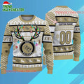Personalized Ncaa Ucf Knights Special Reindeer Light Ugly Christmas Sweater