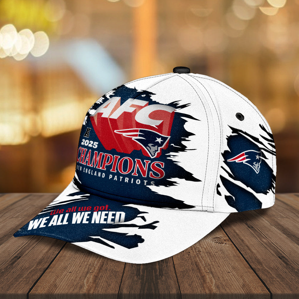 New England Patriots 2025 AFC Champions Classic Cap – MAITM14607