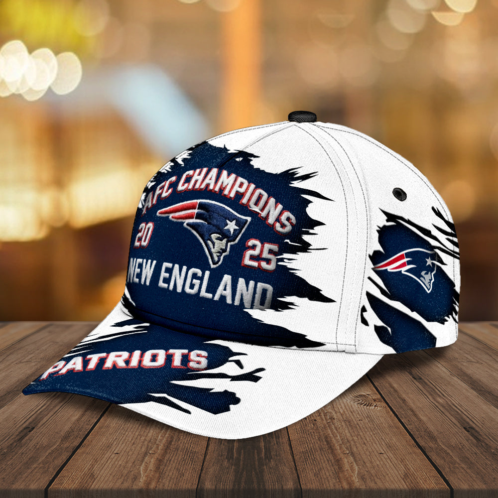 New England Patriots 2025 AFC Champions Classic Cap – MAITM14754