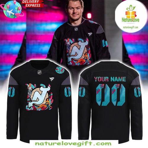 New Jersey Devils 2026 Black History Jersey NHL Hockey