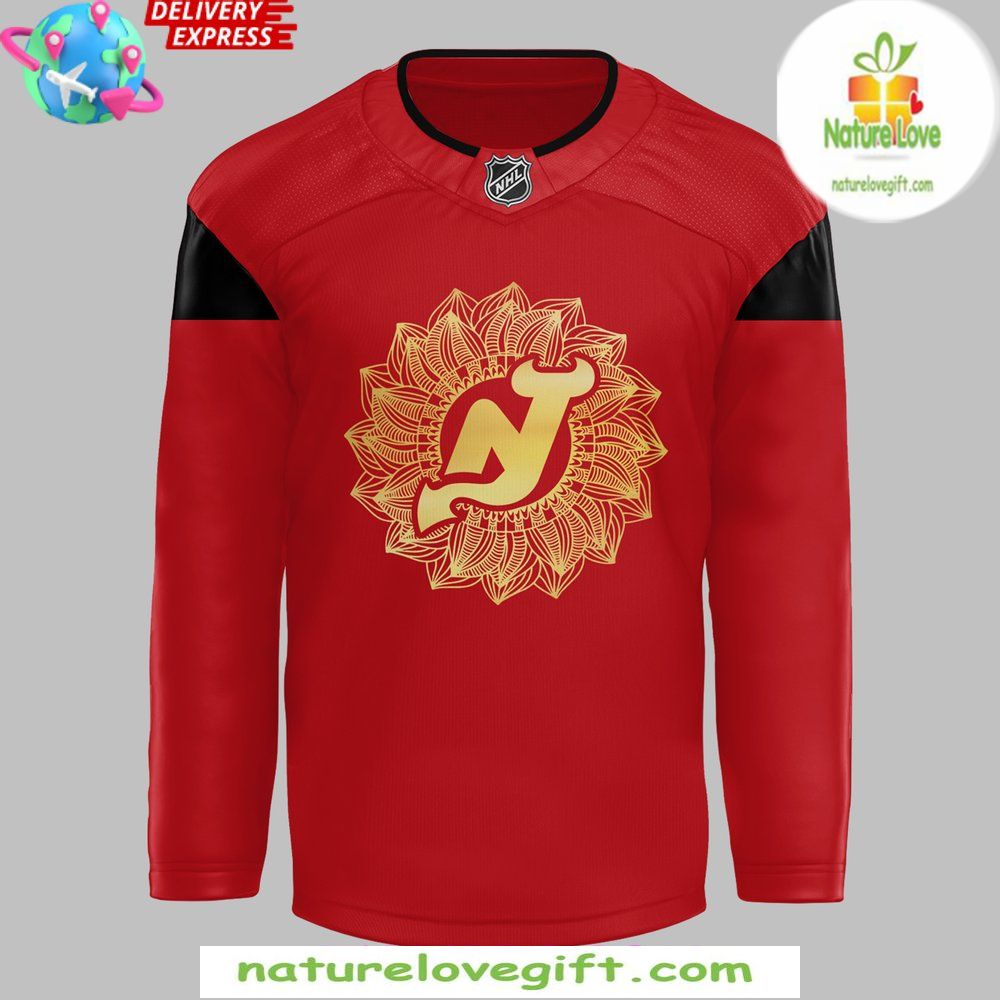 New Jersey Devils 2026 Asian Pacific Islander Heritage Jersey Red