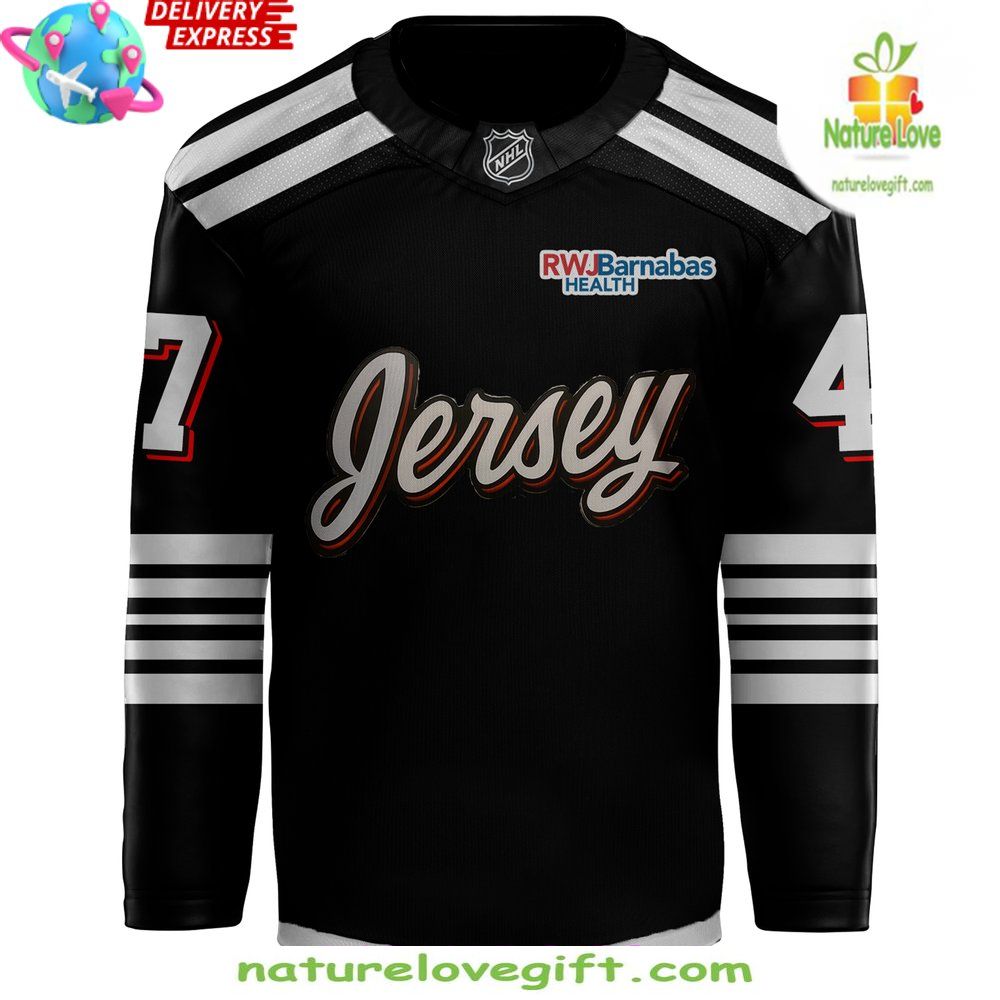 New Jersey Devils 2026 Black Hockey Jersey NHL Fan Gear