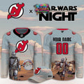 New Jersey Devils Star Wars Night 2026 Limited Personalized Hockey Jersey