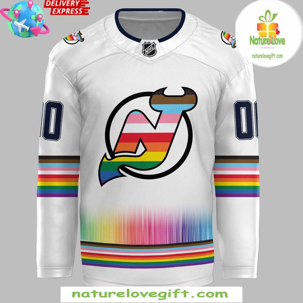 New Jersey Devils Pride Hockey Jersey Special Edition