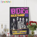 New Kids On The Block Magic Summer Tour 2024 Poster Canvas Art, Magic Summer Tour 2024 Poster