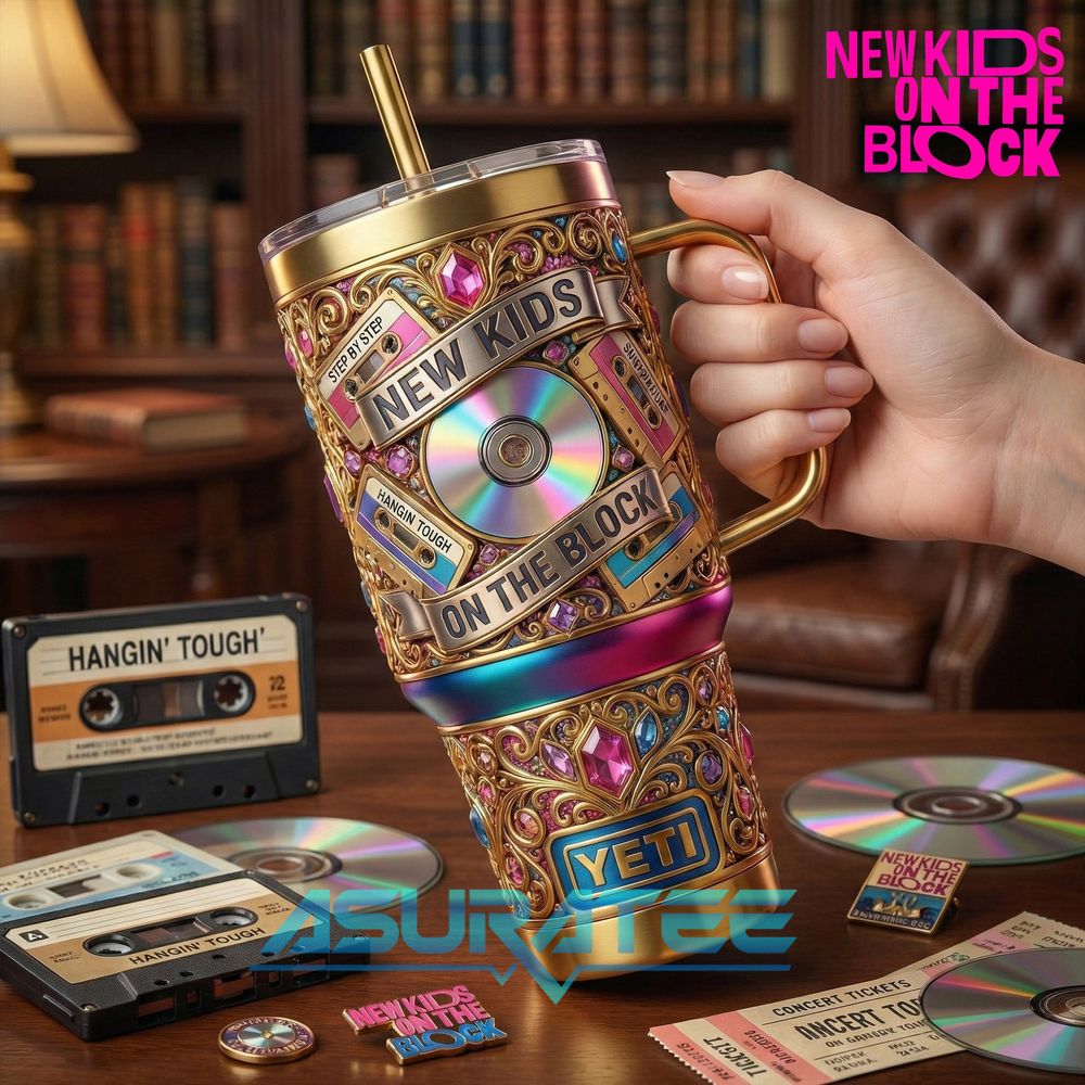 New Kids on the Block Step By Step YETI Tumbler 2026